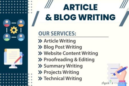 Articles and blog writing